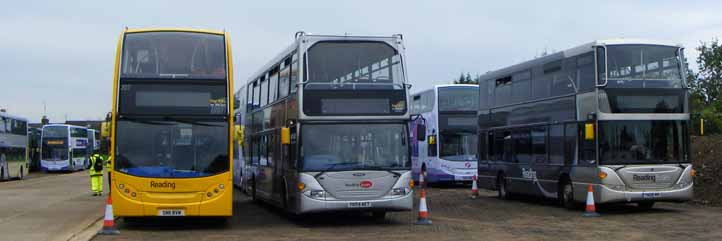 Reading Buses Scania Omnidekka East Lancs 802 and Scania 1111